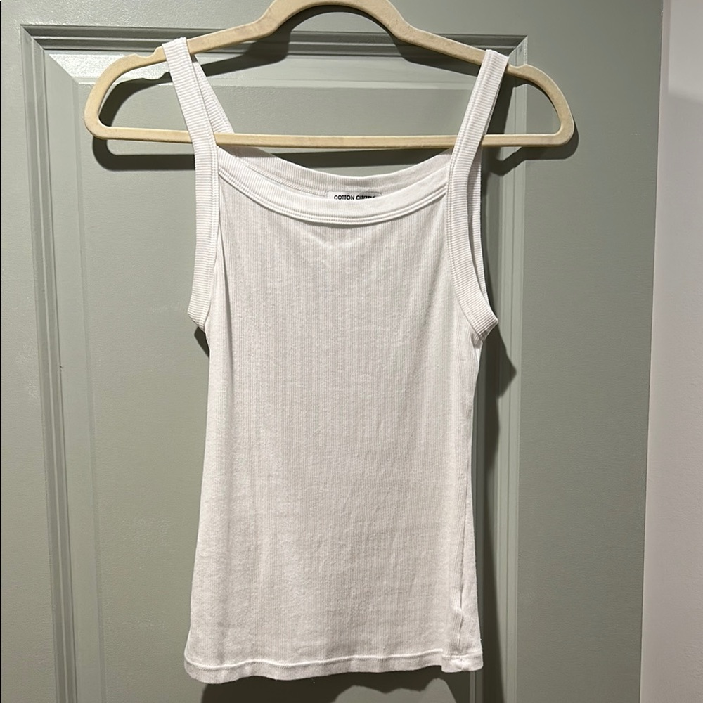 Cotton Citizen White Camisole Top